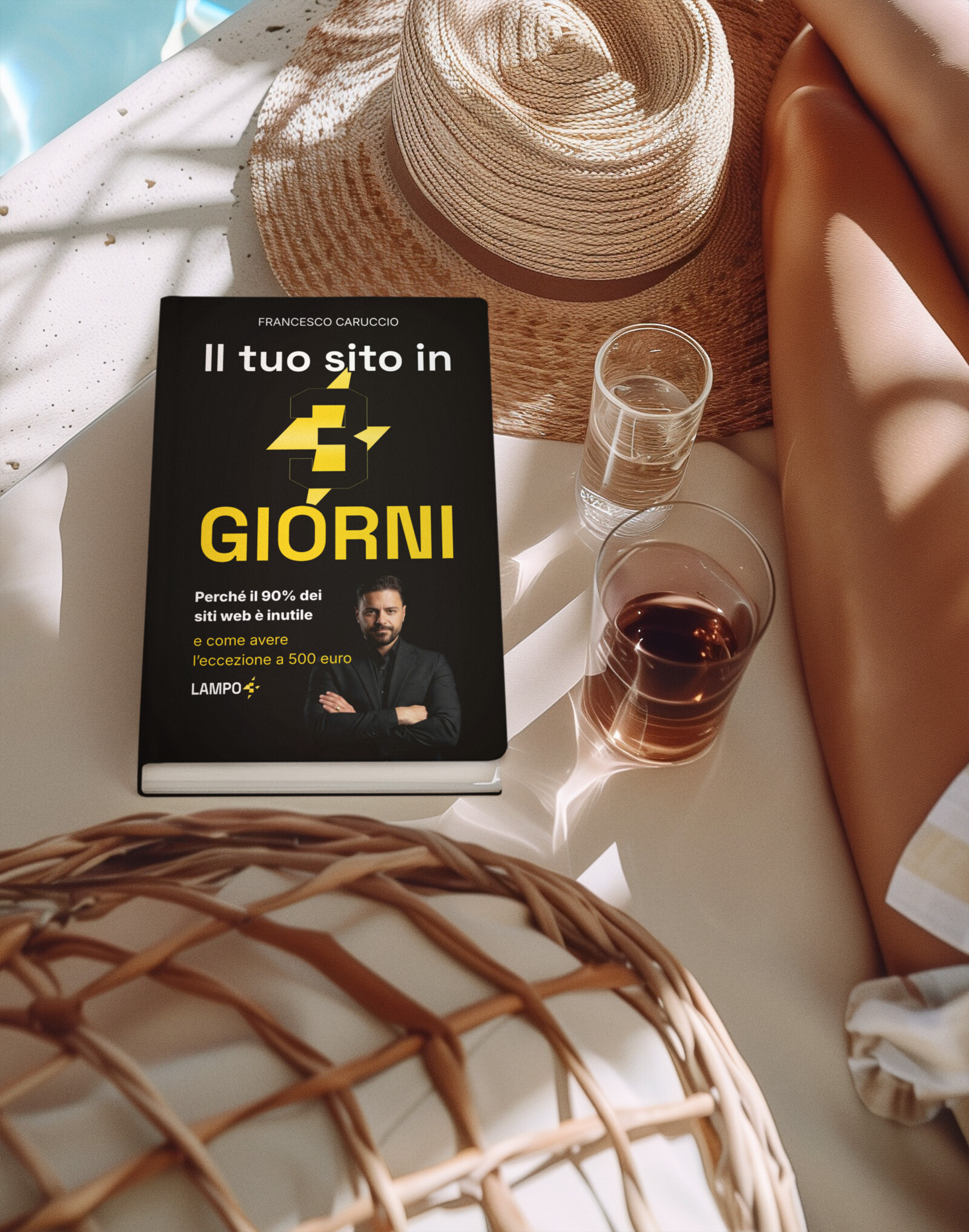 Il libro in un momento di relax